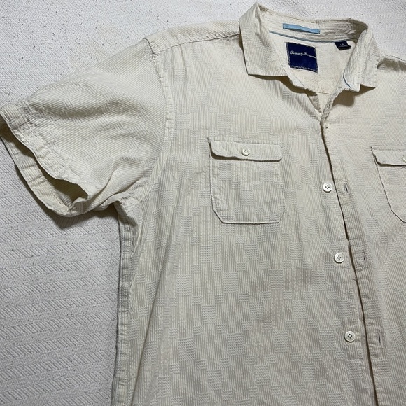 Tommy Bahamas linen shirt size L - Picture 4 of 8